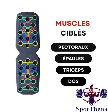 Planche Push-up - Exercices ciblés SporThena